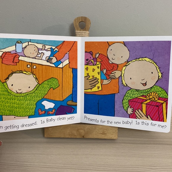 Childs Play Waiting for Baby & My new Baby by Rachel Fuller set of 2 baby books - Picture 7 of 8